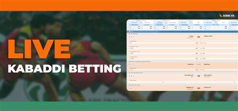 Upcoming Kabaddi Betting .